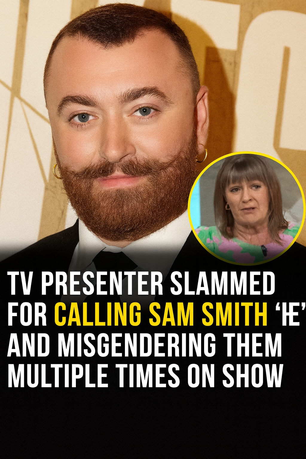 Viewers Outraged After Sam Smith Is Misgendered Several Times on TV Show