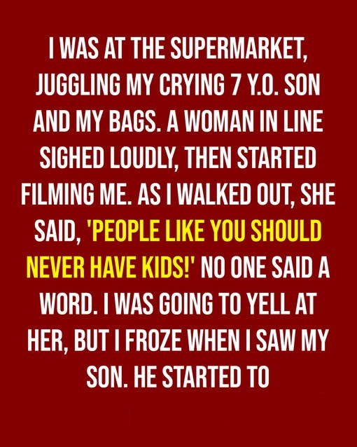 A stranger embarrassed me in front of a crowd — but their next words left me speechless