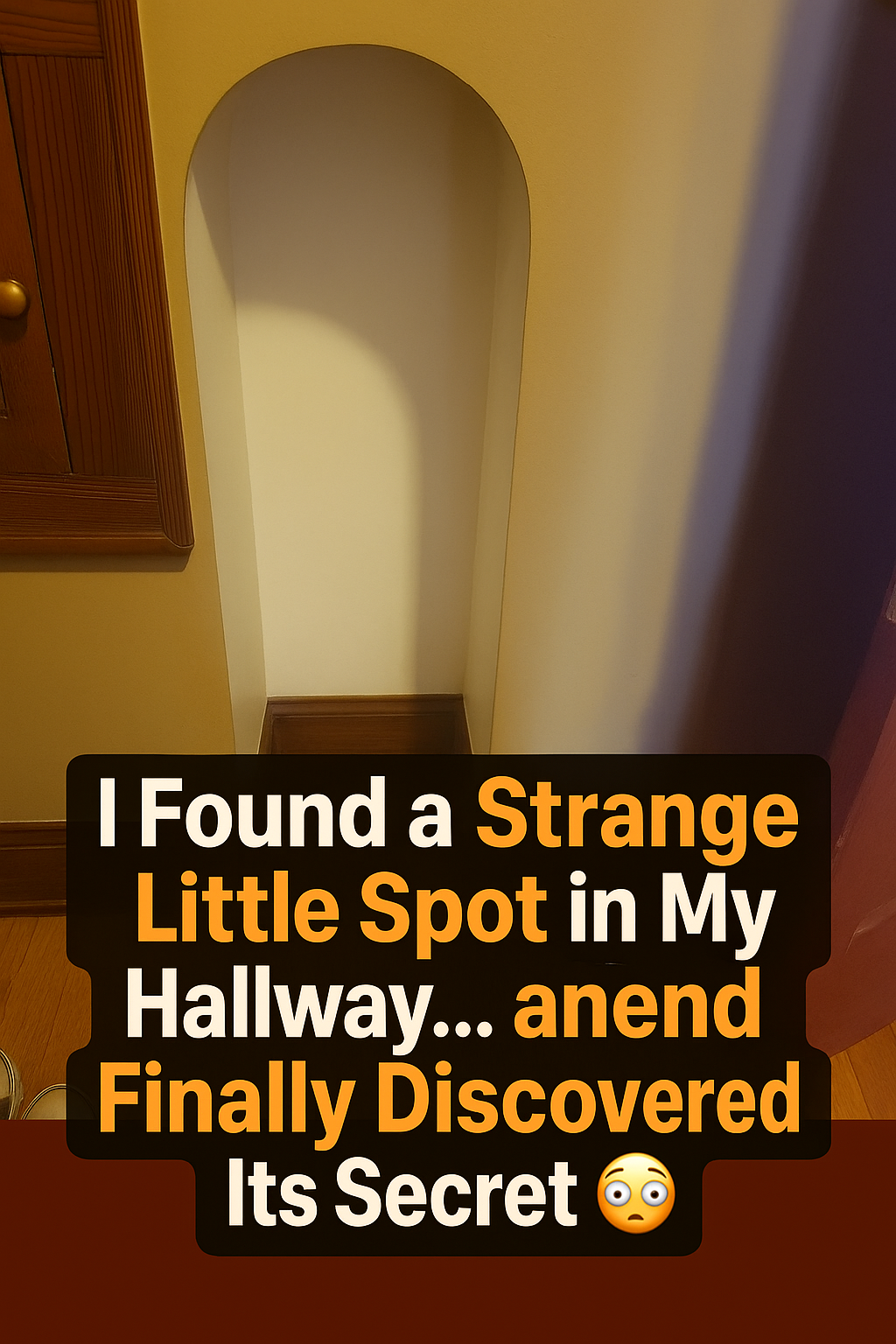 There’s a Secret Spot in My Hallway I Never Noticed Until Today…
