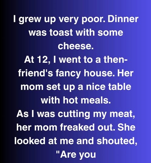 The Day My Friend’s Wealthy Mom Shamed Me Over a Knife