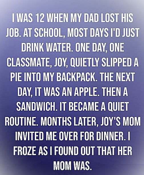 I Thought She Was Just Sharing Her Lunch… Then I Discovered the Reality.