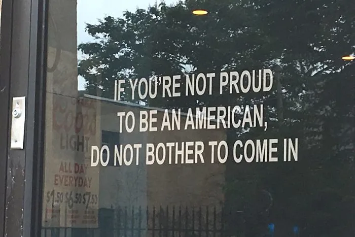 Controversial Bar Sign Draws Strong Reactions — Owner Claims Sales Are Up