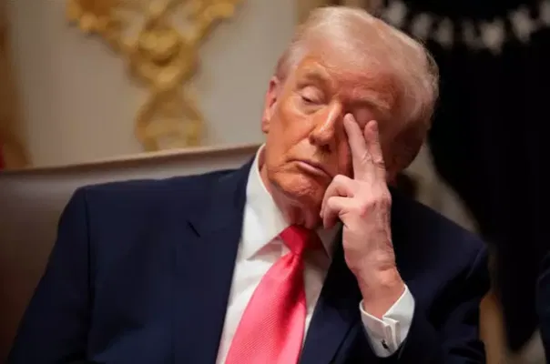 Trump Faces Online Backlash After Seeming to Fall Asleep in Meeting