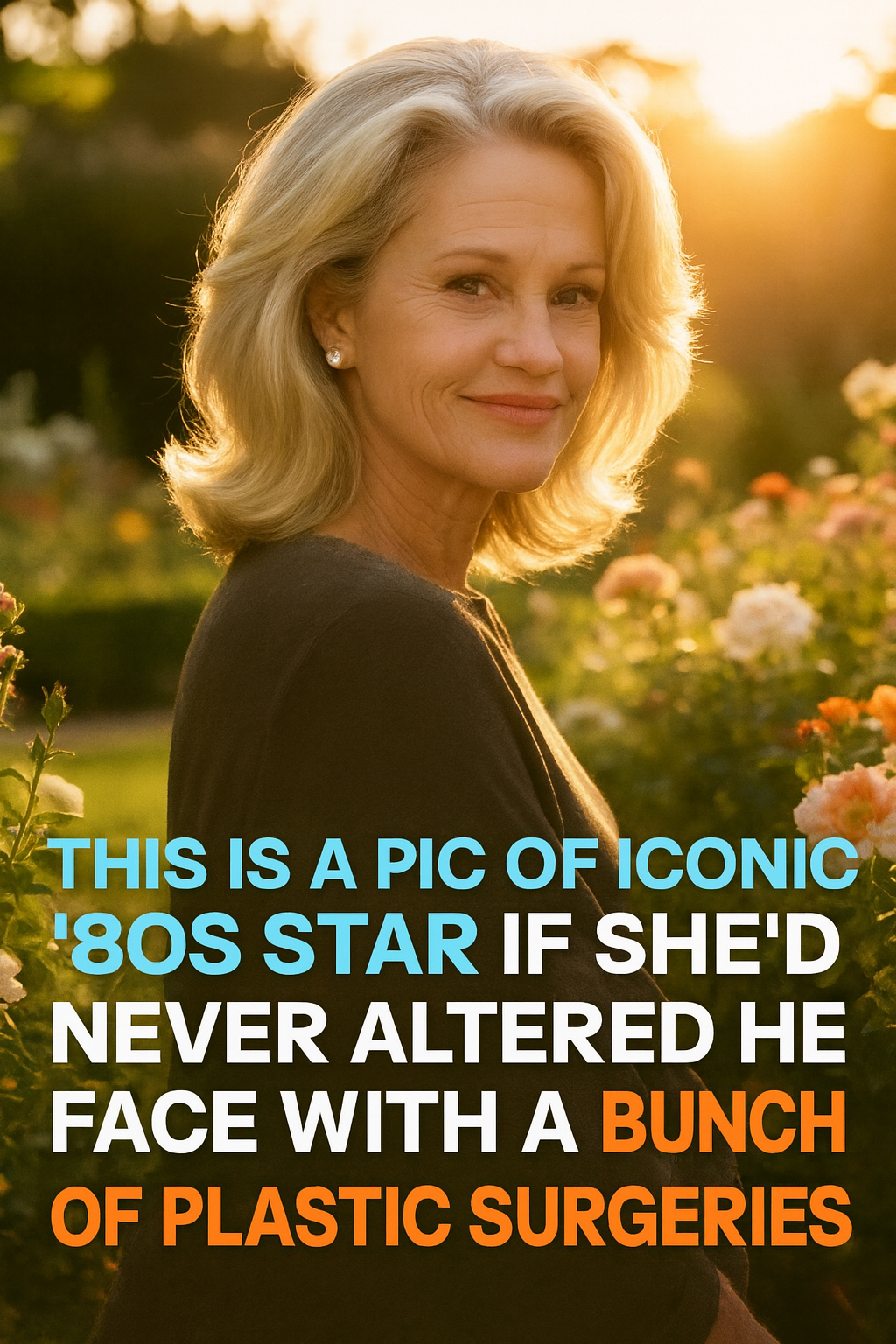 Melanie Griffith Like You’ve Never Seen Her — AI Reveals Her Natural Features