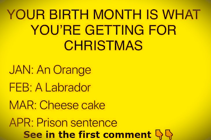 What Christmas Gift Matches Your Birth Month?