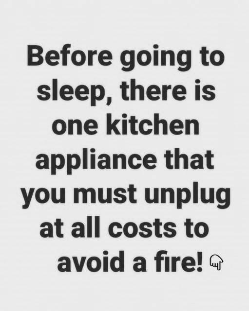 Most People Overlook This Kitchen Safety Tip at Night
