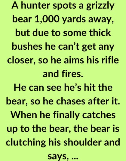 Hunter Freezes After Spotting a Massive Grizzly Bear