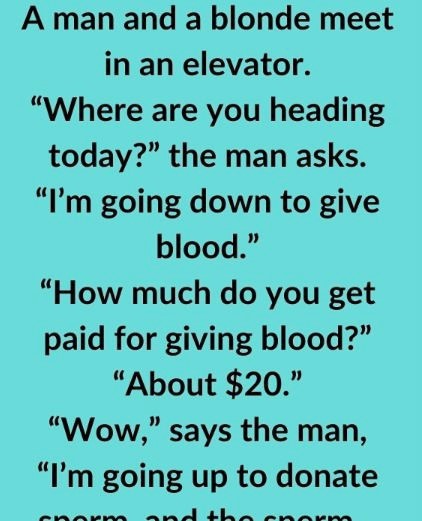 A Man and a Blonde Meet in an Elevator — What Happens Next Is Hilarious