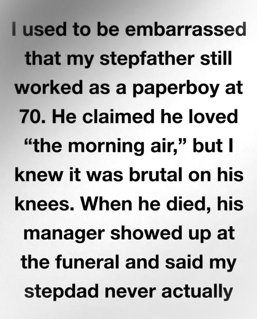 The Paper Route I Dismissed — And the Quiet Truth About My Stepfather