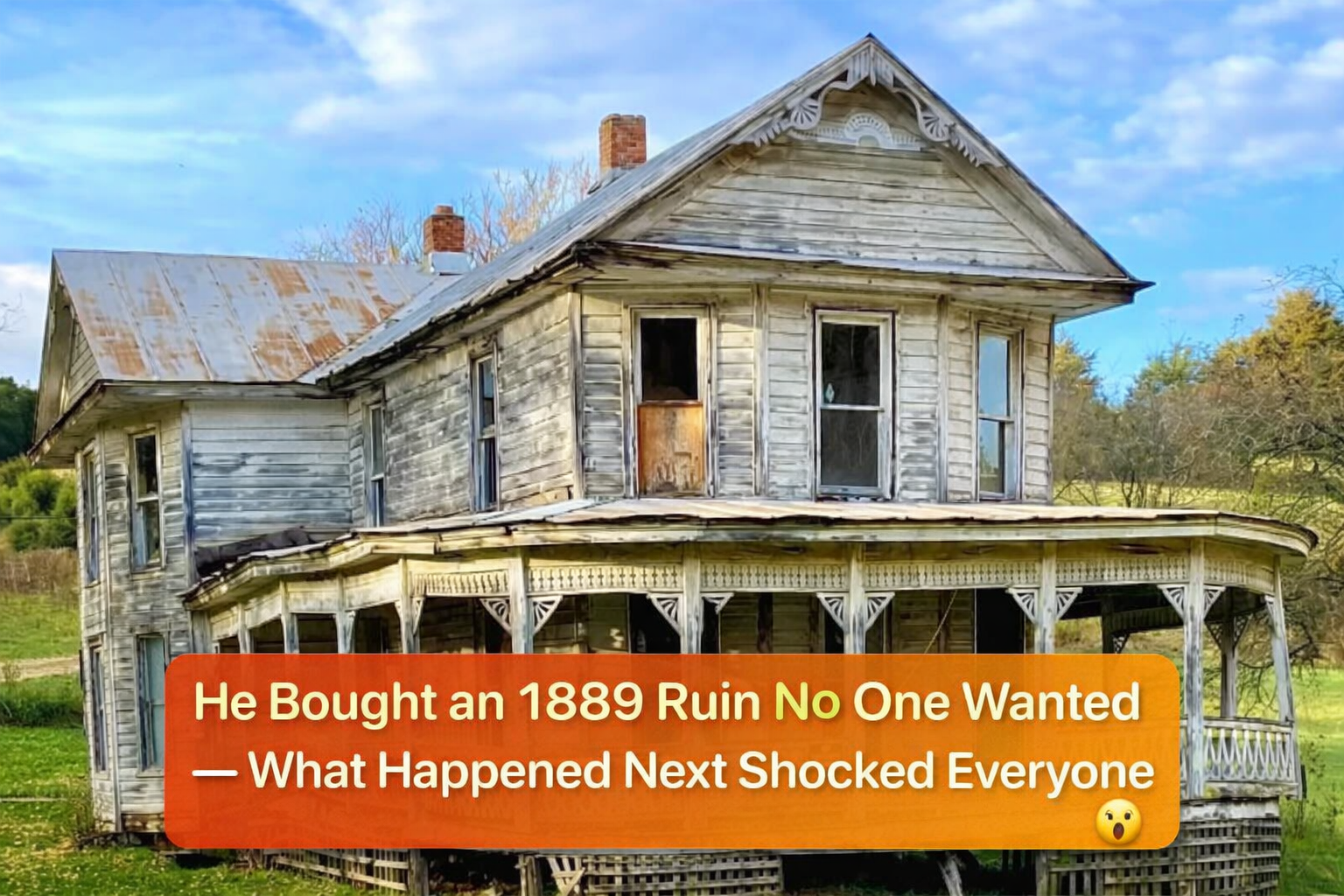 This House Was One Step From Collapse — Then One Family Changed Everything