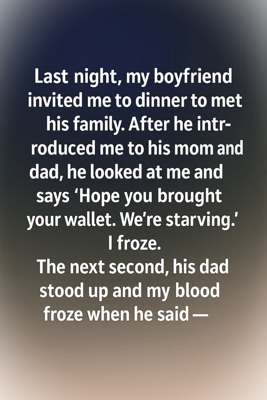 My First Dinner With His Family Had Me Shaking — Then Everything Changed