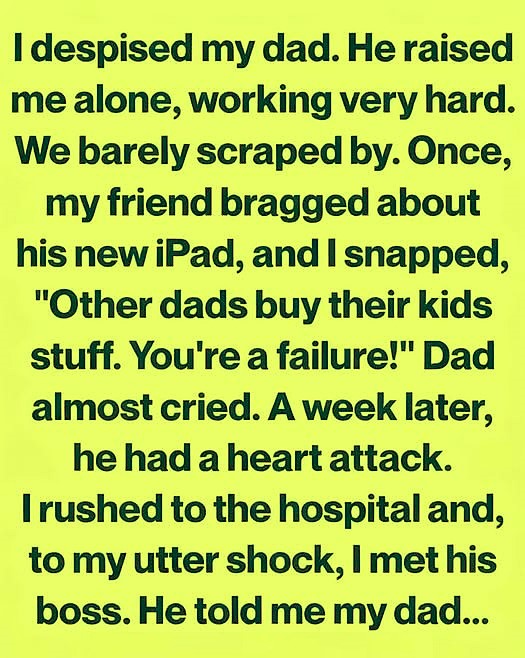 I Hated My Father for Years… Until a Hospital Room Changed Everything