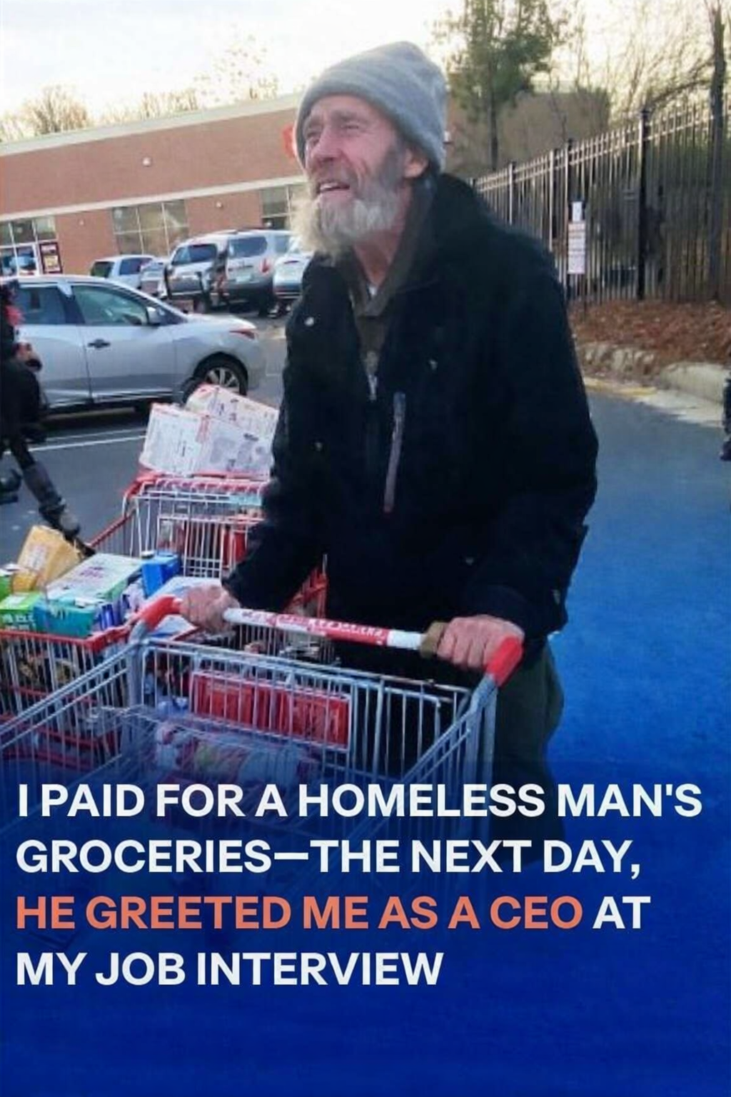 I Helped a Homeless Man — What Happened Next Changed My Life Forever