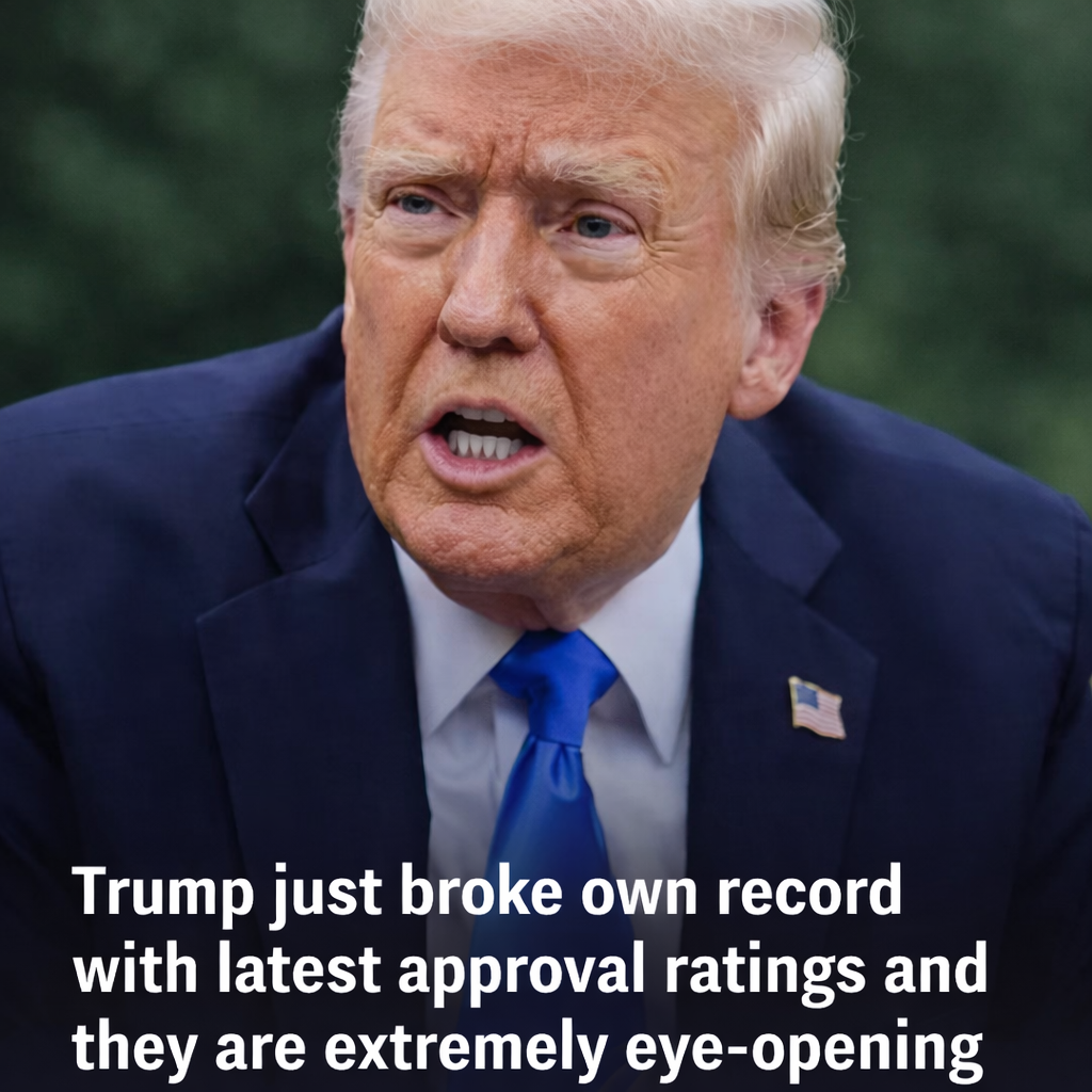 Trump Sets a New Personal Record in Latest Approval Ratings