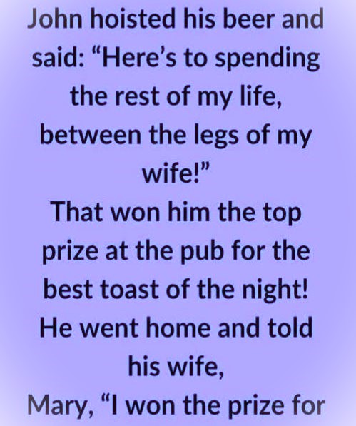 He Changed His Toast for His Wife — The Truth Came Out the Next Day