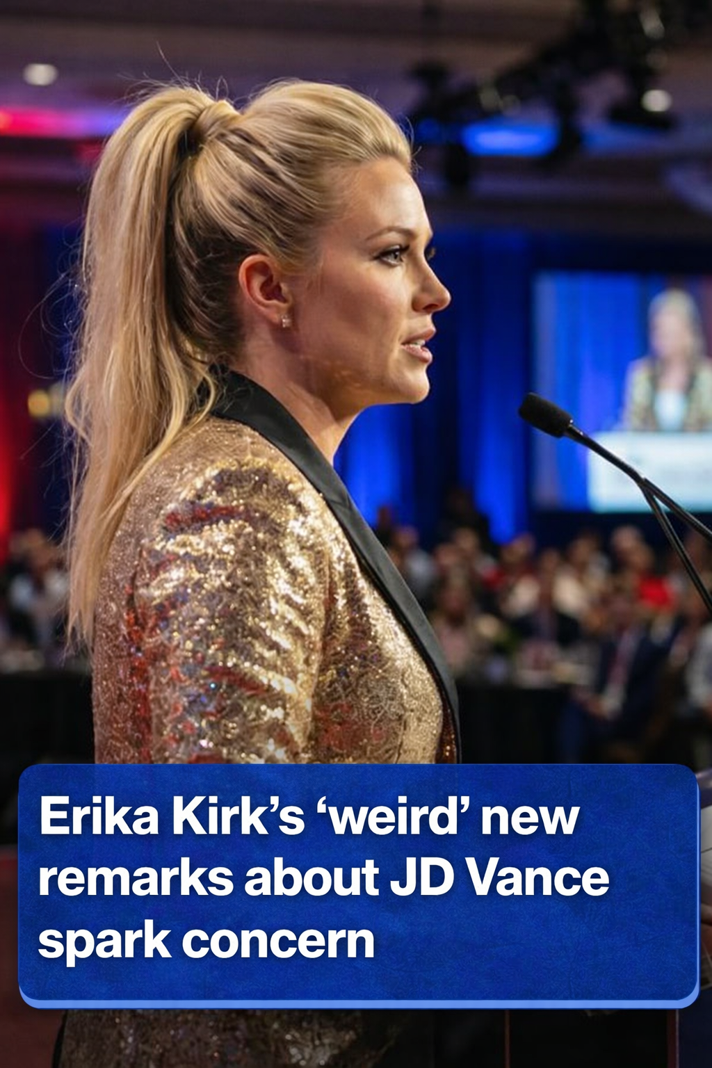 Why Erika Kirk’s Recent Remarks About JD Vance Are Being Noticed