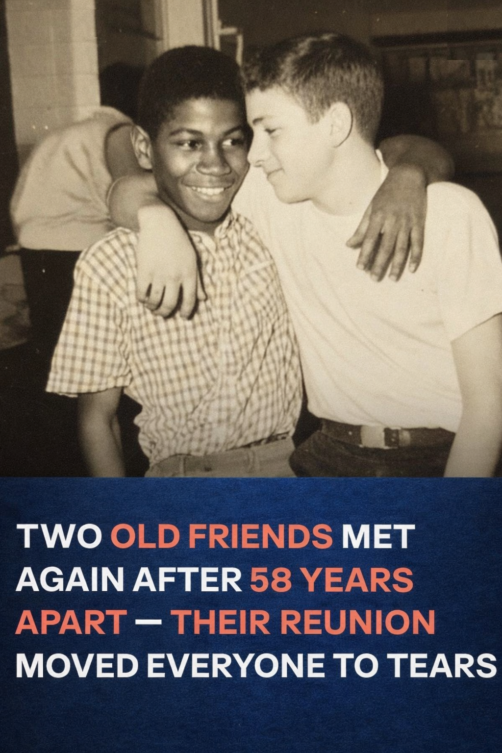 After 58 Years Apart, Two Old Friends Meet Again — What Happens Next Is Unforgettable