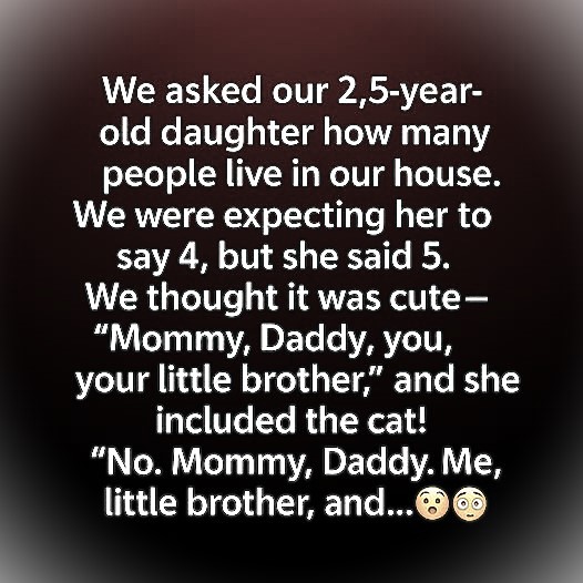 When My Daughter Counted a Stranger in Our Home