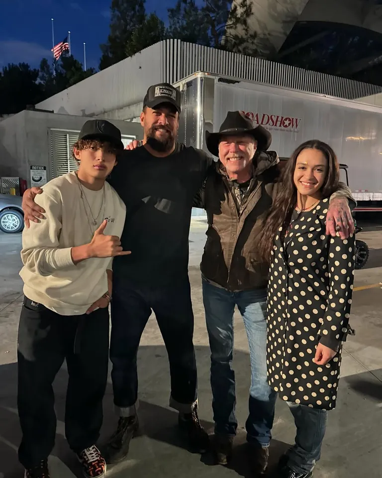 Jason Momoa Celebrates a Special Family Moment at His Children’s First Metallica Concert