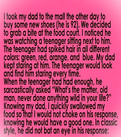 What I Heard at the Food Court Caught Me Completely Off Guard