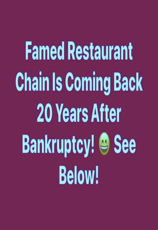 You Might Remember This Restaurant—Now It’s Back