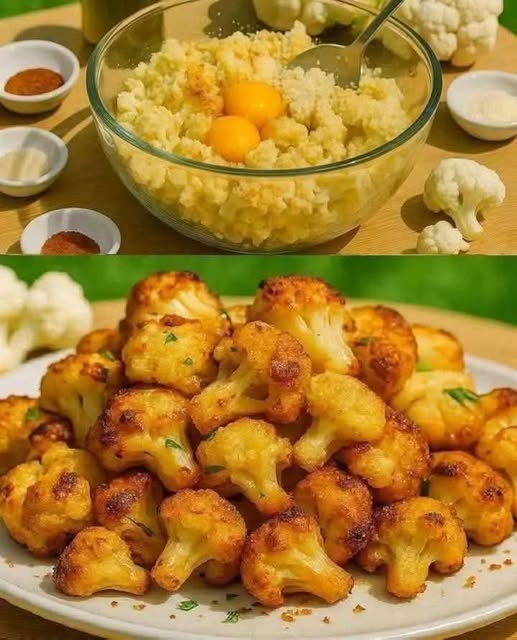 Perfectly Crispy Roasted Cauliflower Bites