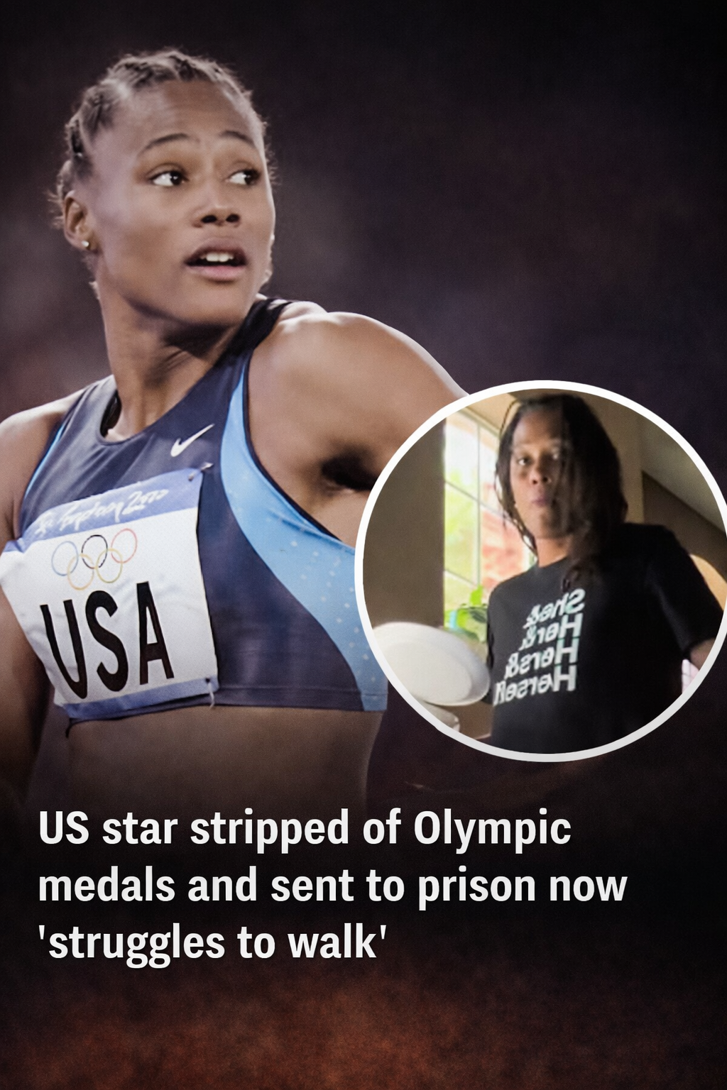 US Athlete Disqualified and Sent to Prison, Now Facing Difficulty Walking