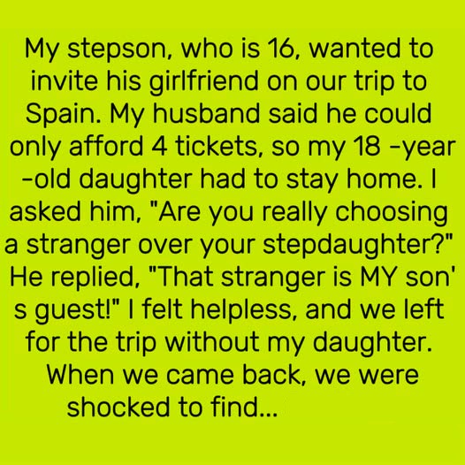 My 16-Year-Old Stepson Wants to Invite His Girlfriend on Our Spain Trip—My Husband’s Response