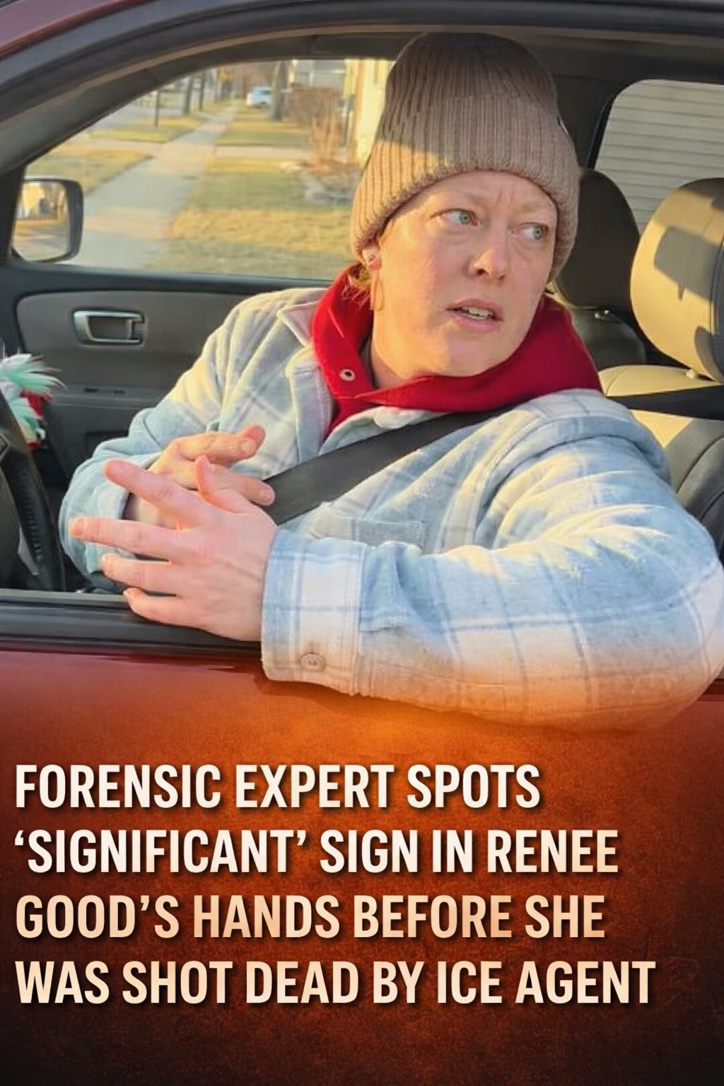 Key Moment in Video Before Renee Good Lost Her Life