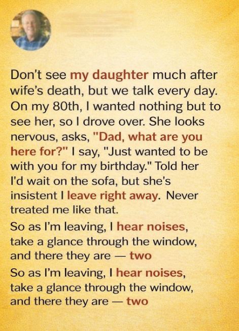 She Made Me Leave on My Birthday… Then I Looked Through the Window