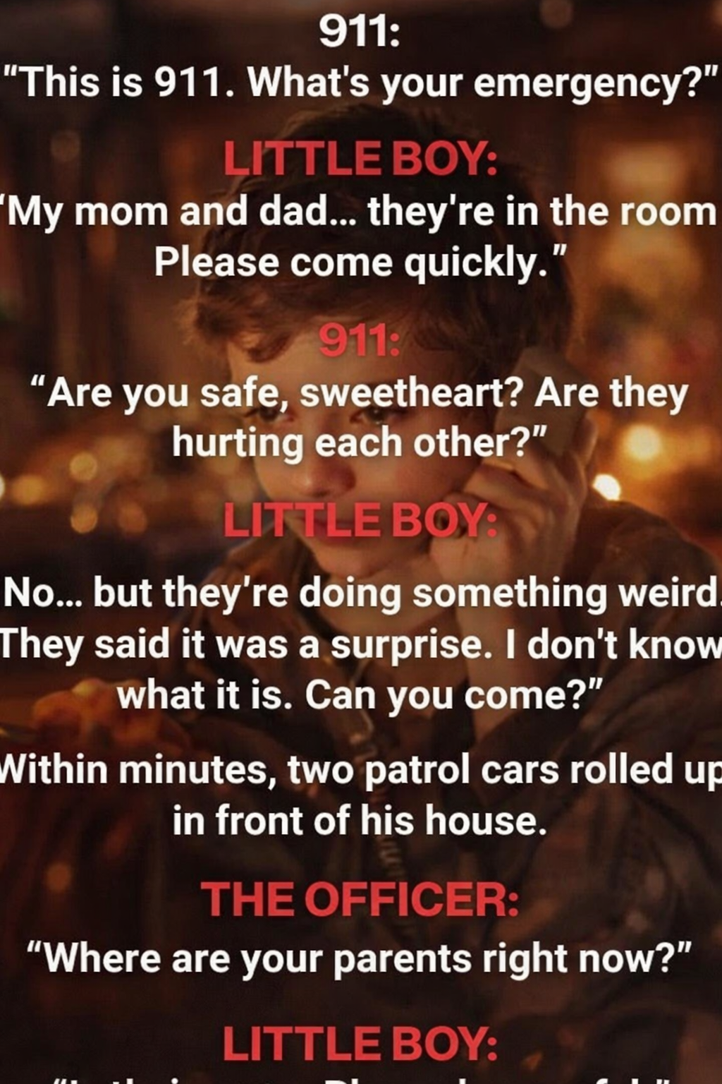 A 6-Year-Old Dialed 911 — What Police Found Upstairs Changed Everything